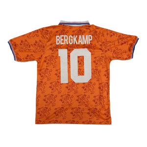 Lotto Bergkamp #10 Netherlands Soccer Jersey Vintage 1994 Mens Large