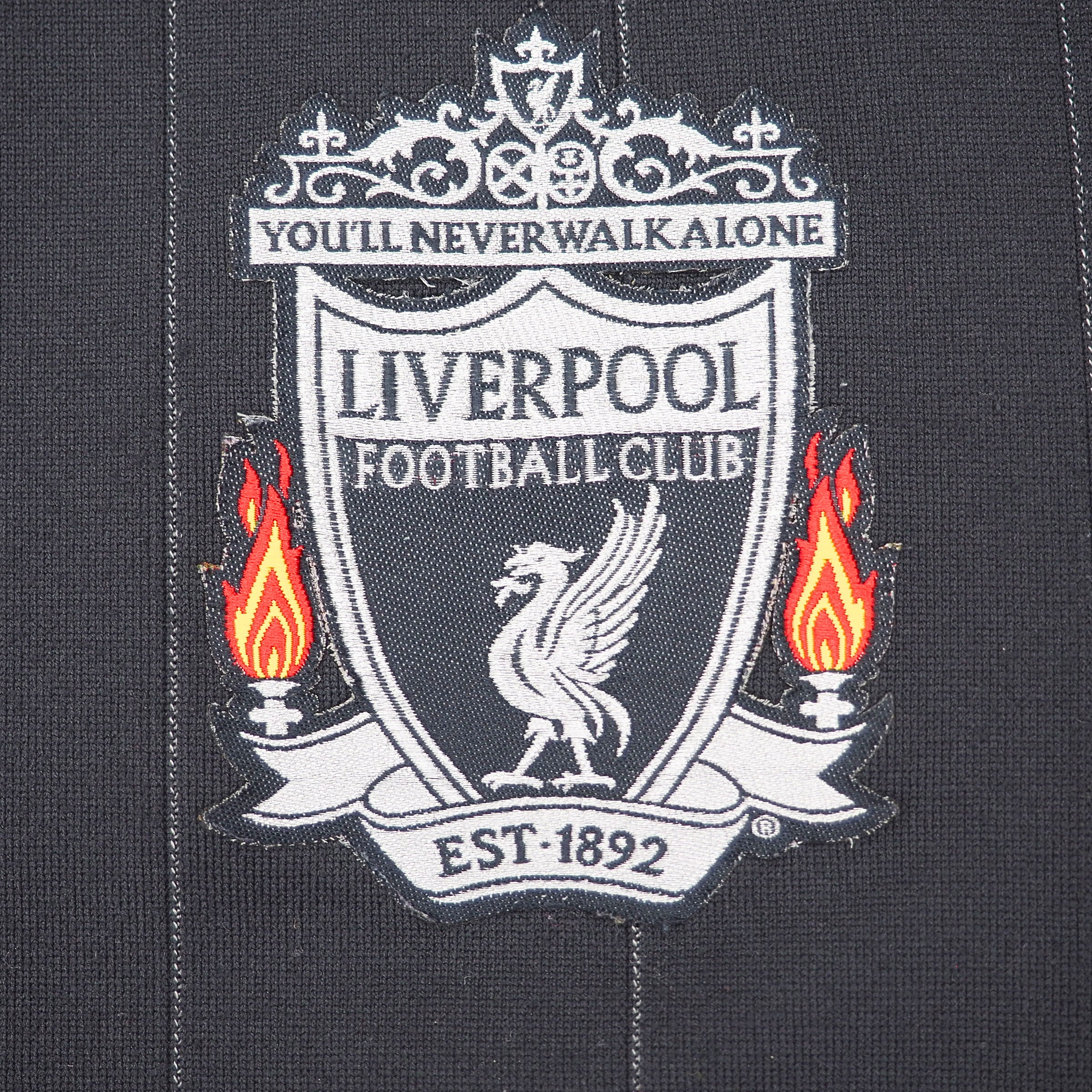 Adidas 2011-12 Liverpool FC Away Jersey Grey Red Silver Medium