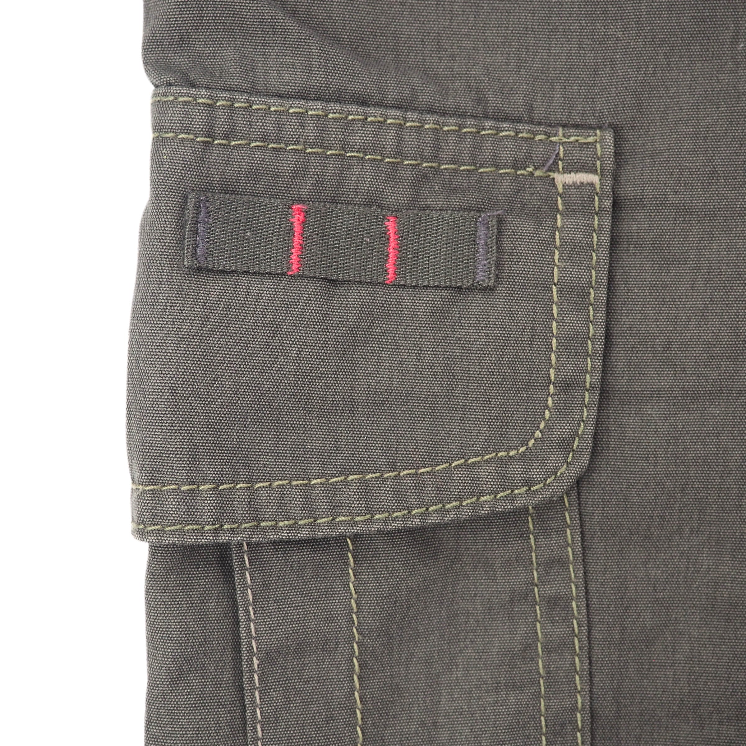 Adidas 3 Stripe Utility Cargo Shorts 046499 Grey Vintage 2006 Medium