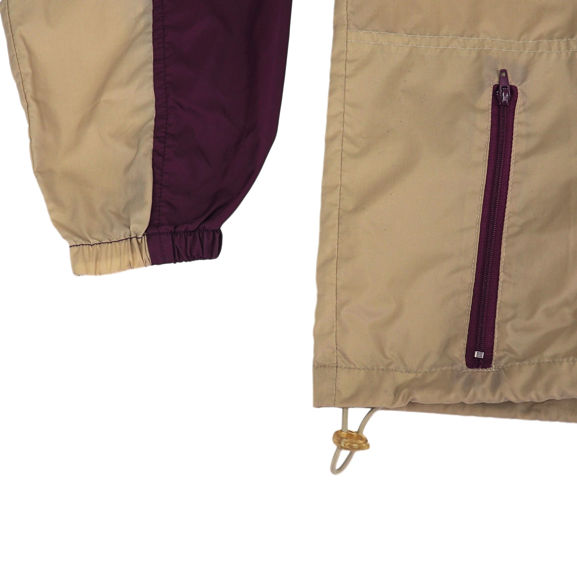 Adidas Descente Full Zip Windbreaker Anorak Jacket 80s 90s Vintage Small