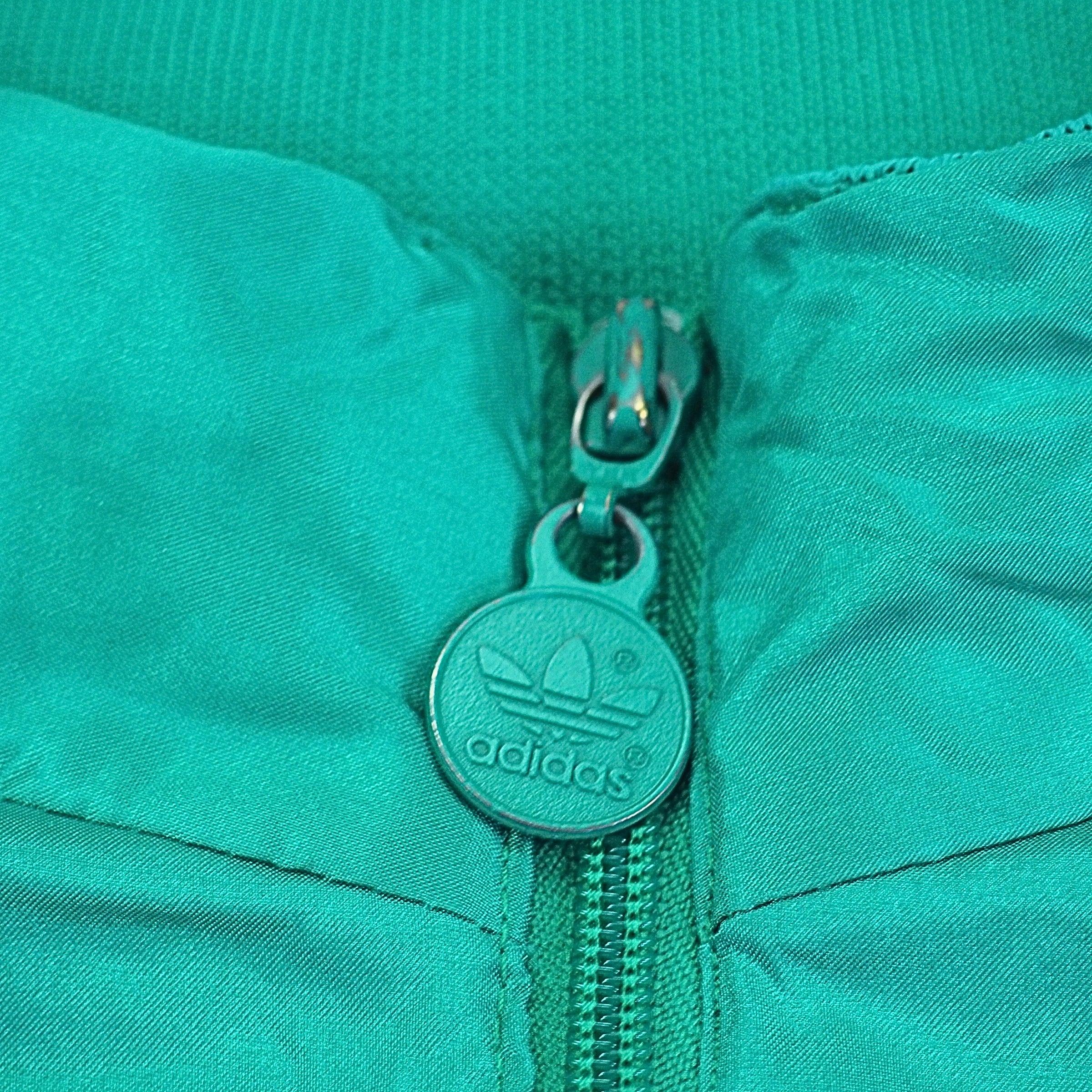 Adidas Team Adidas Full Zip-Thru Windbreaker Jacket Vintage 90s