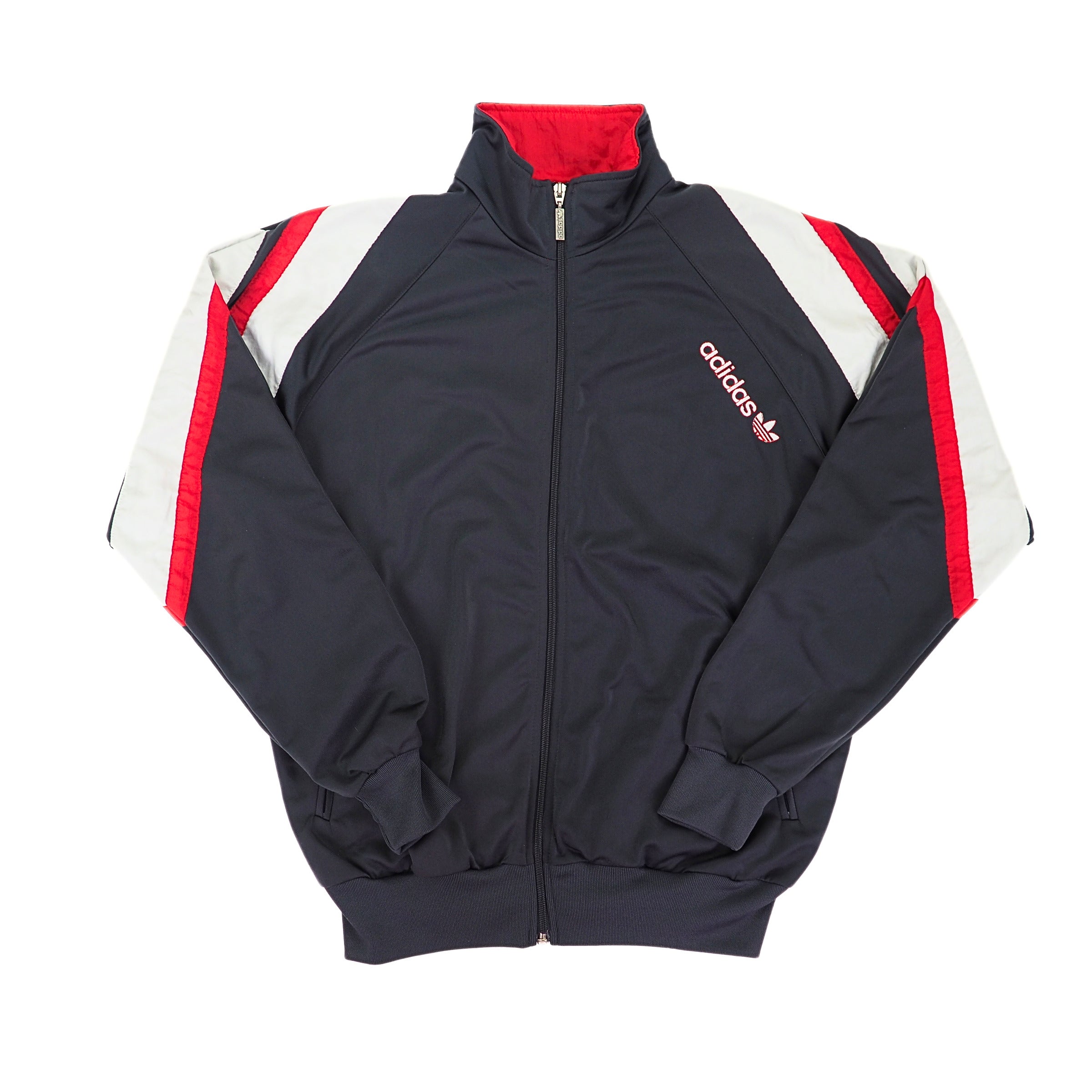 Adidas Trefoil Mid 90s Vintage Colour Block Zip-up Track Jacket Medium