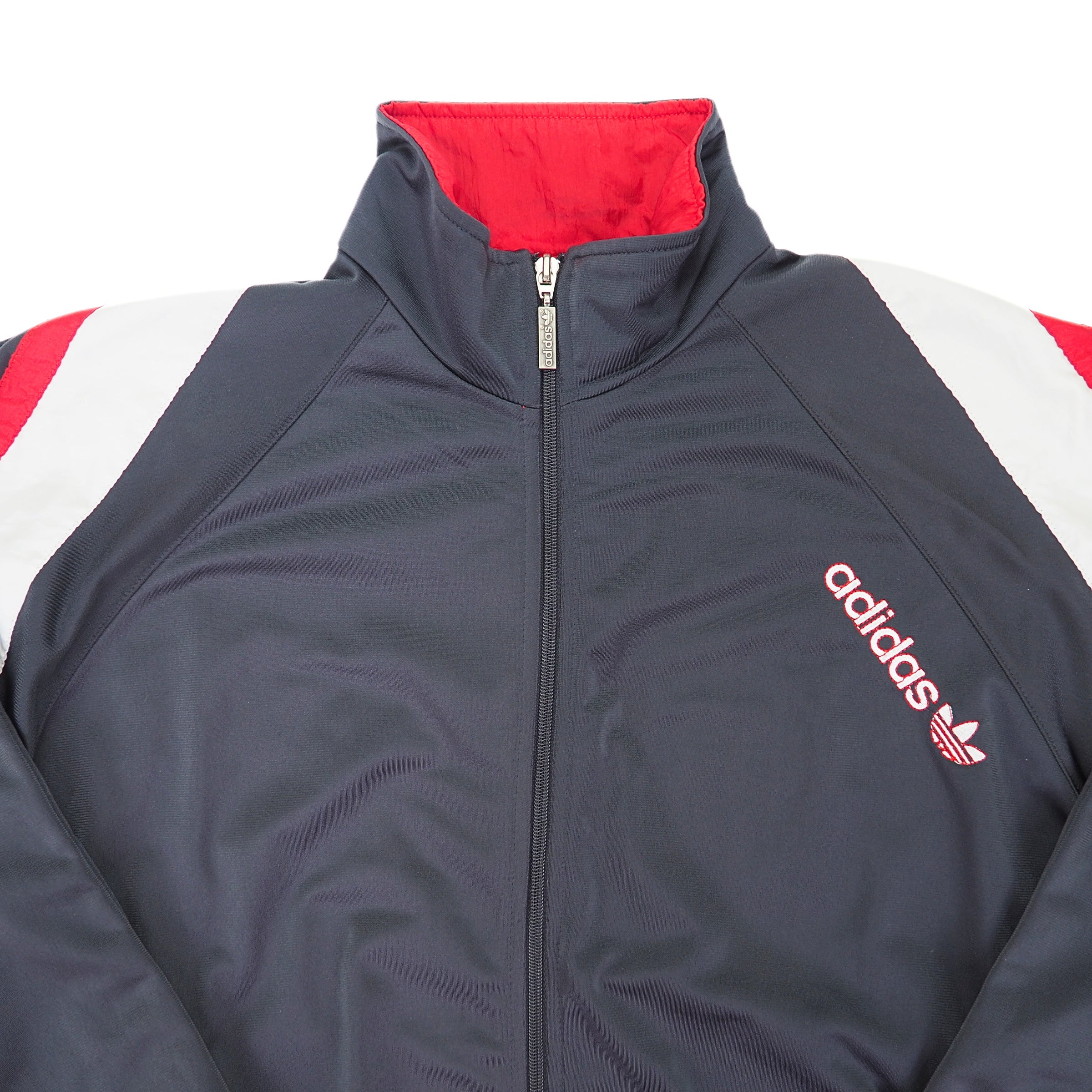 Adidas Trefoil Mid 90s Vintage Colour Block Zip-up Track Jacket Medium