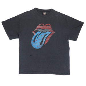 Anthill Trading Ltd Authentic Rockware Rolling Stones Lips USA T-Shirt Large