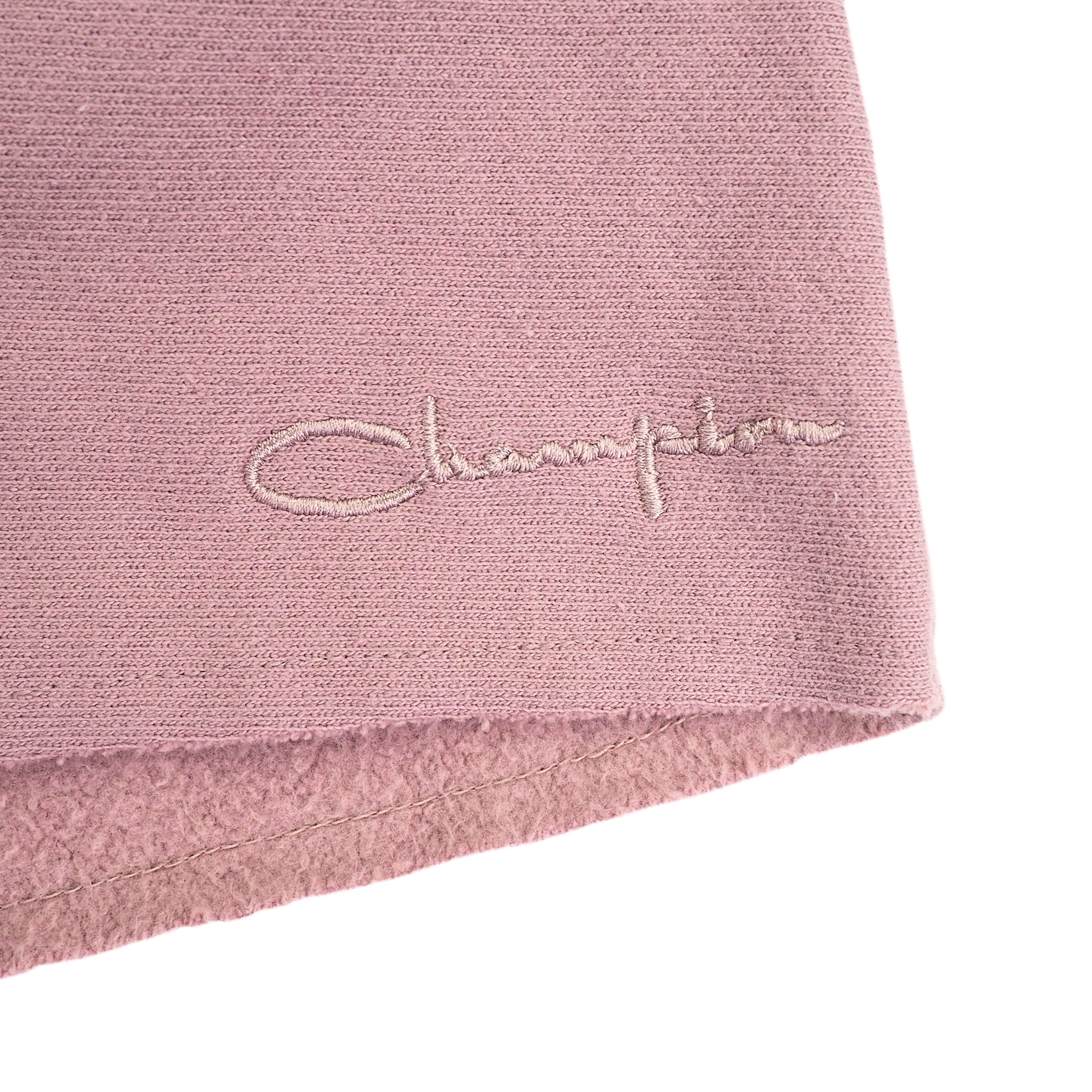 Champion Reverse Weave Fleece Shorts Washed Rose Quartz BNWT Large