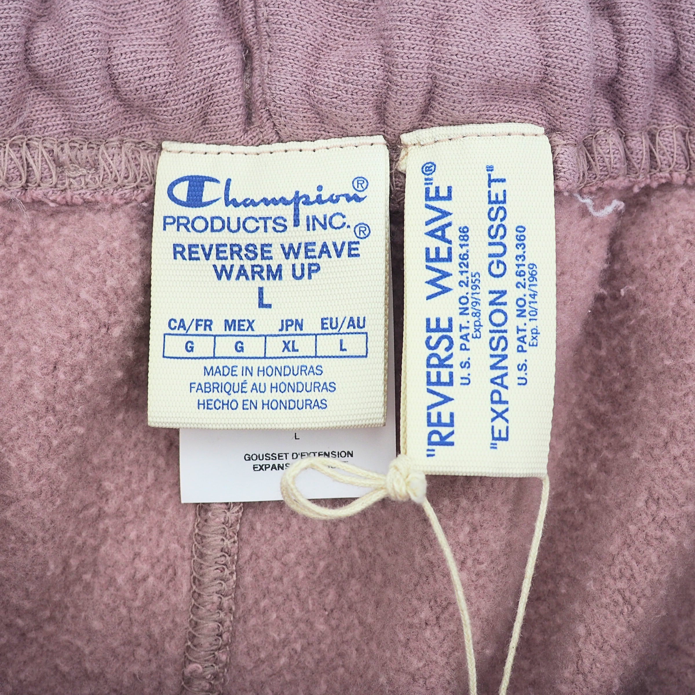 Champion Reverse Weave Fleece Shorts Washed Rose Quartz BNWT Large