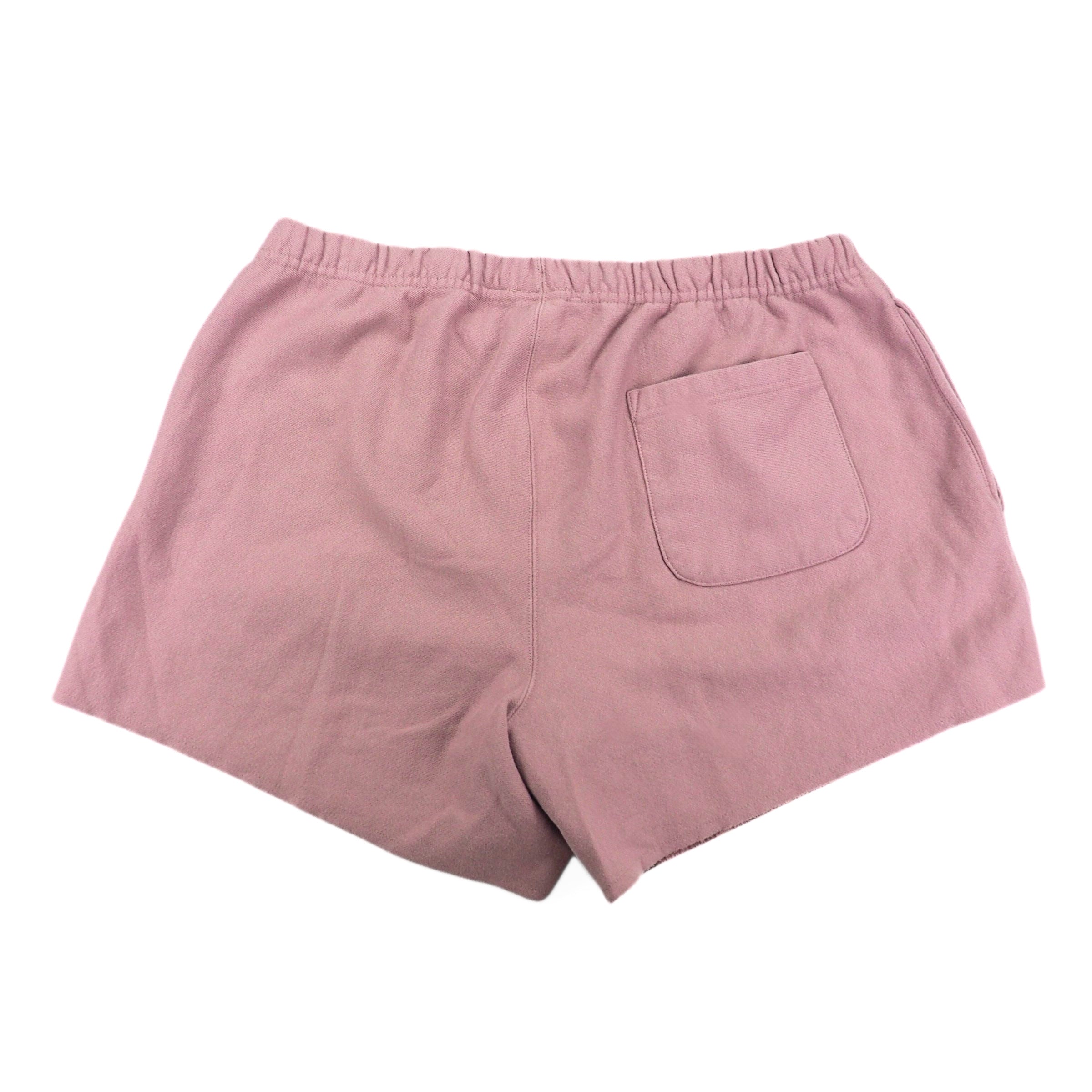 Champion Reverse Weave Fleece Shorts Washed Rose Quartz BNWT Large