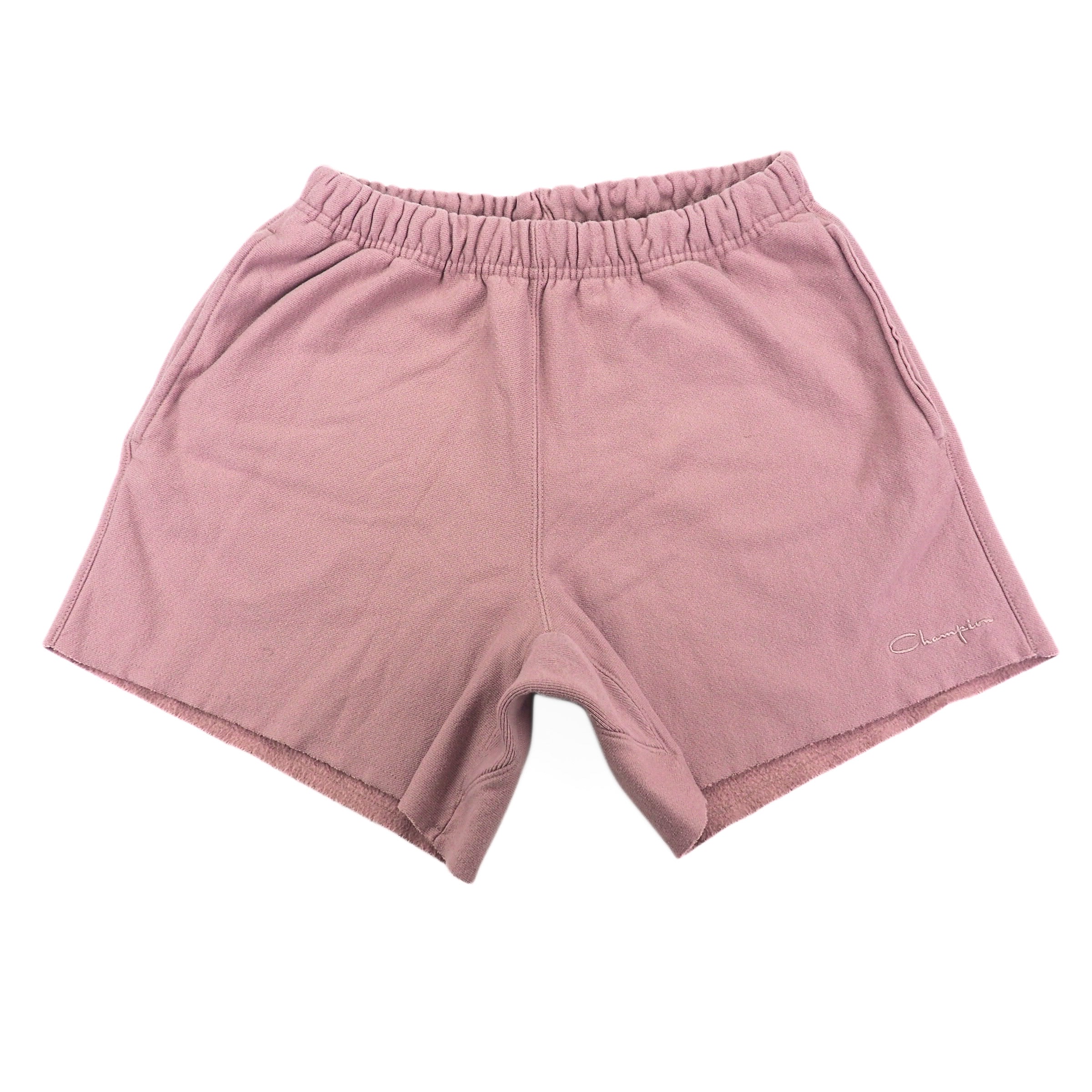 Champion Reverse Weave Fleece Shorts Washed Rose Quartz BNWT Small