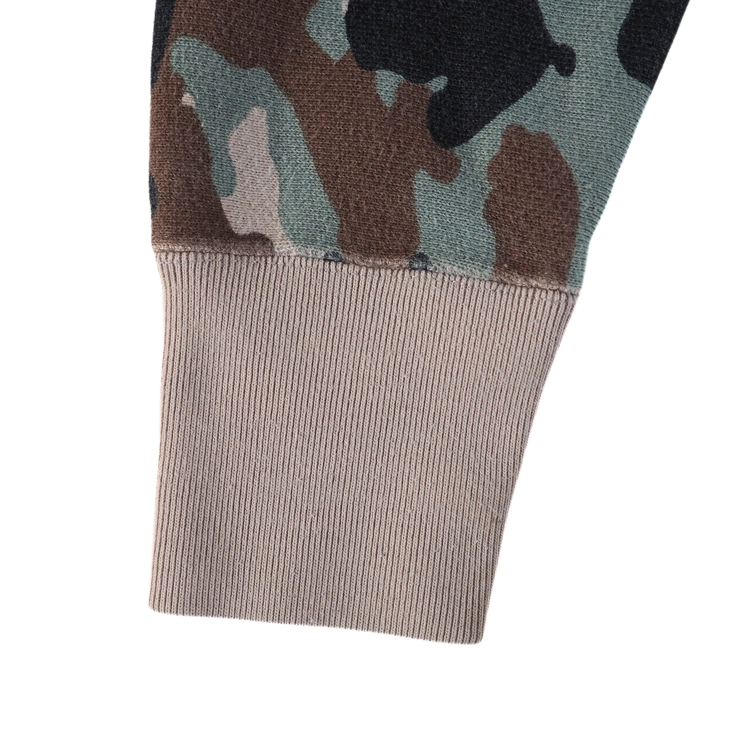 Champion Reverse Weave Woodland Desert Camo Hoodie Mens Small