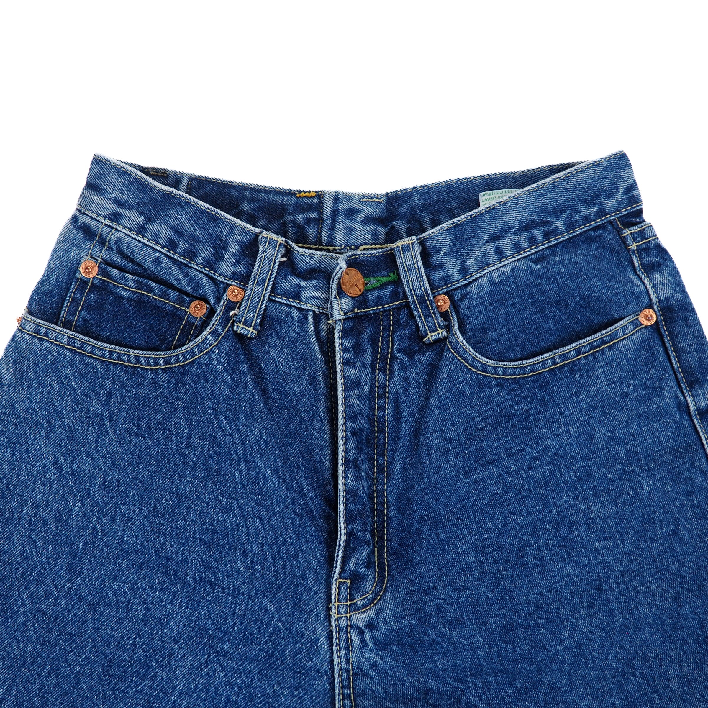 Code Bleu Denim Jeans High Waist Vintage 90s Y2K Size 7 W28