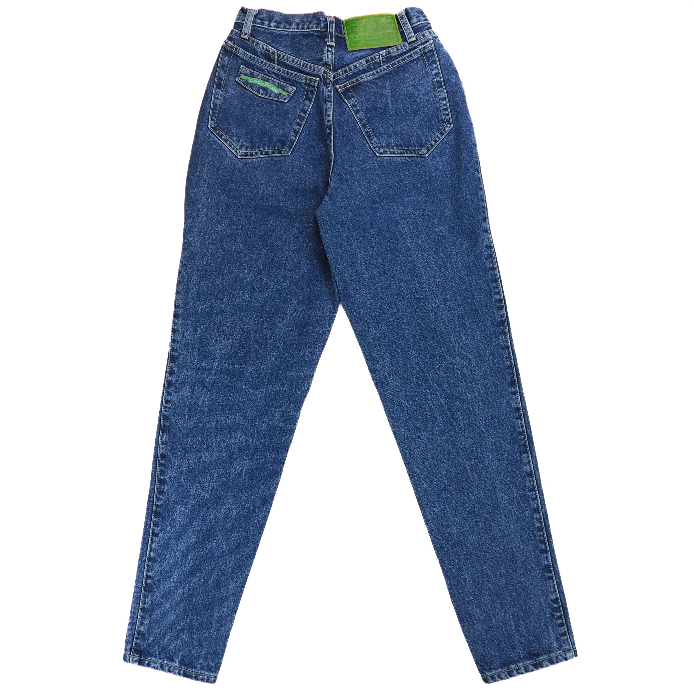 Code Bleu Denim Jeans High Waist Vintage 90s Y2K Size 7 W28