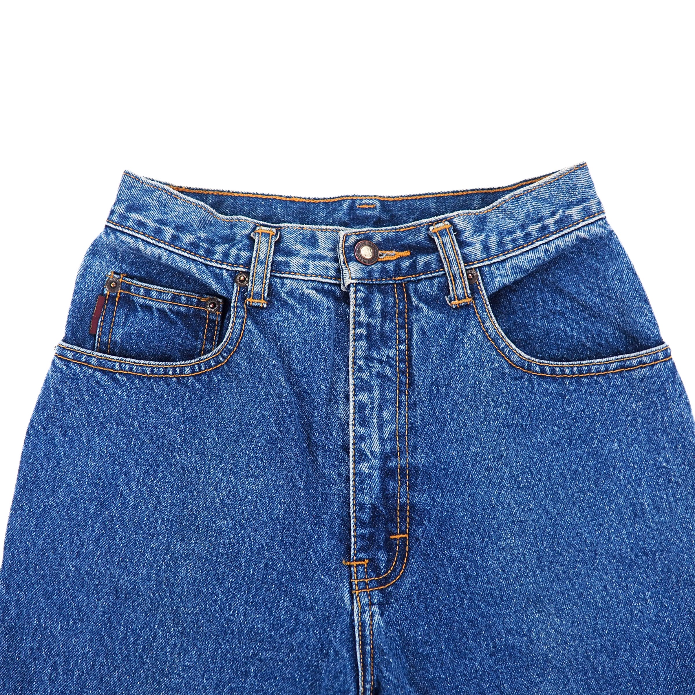 Donna Jeans High Waist Blue Denim Mom Jeans Vintage 90s Size 9