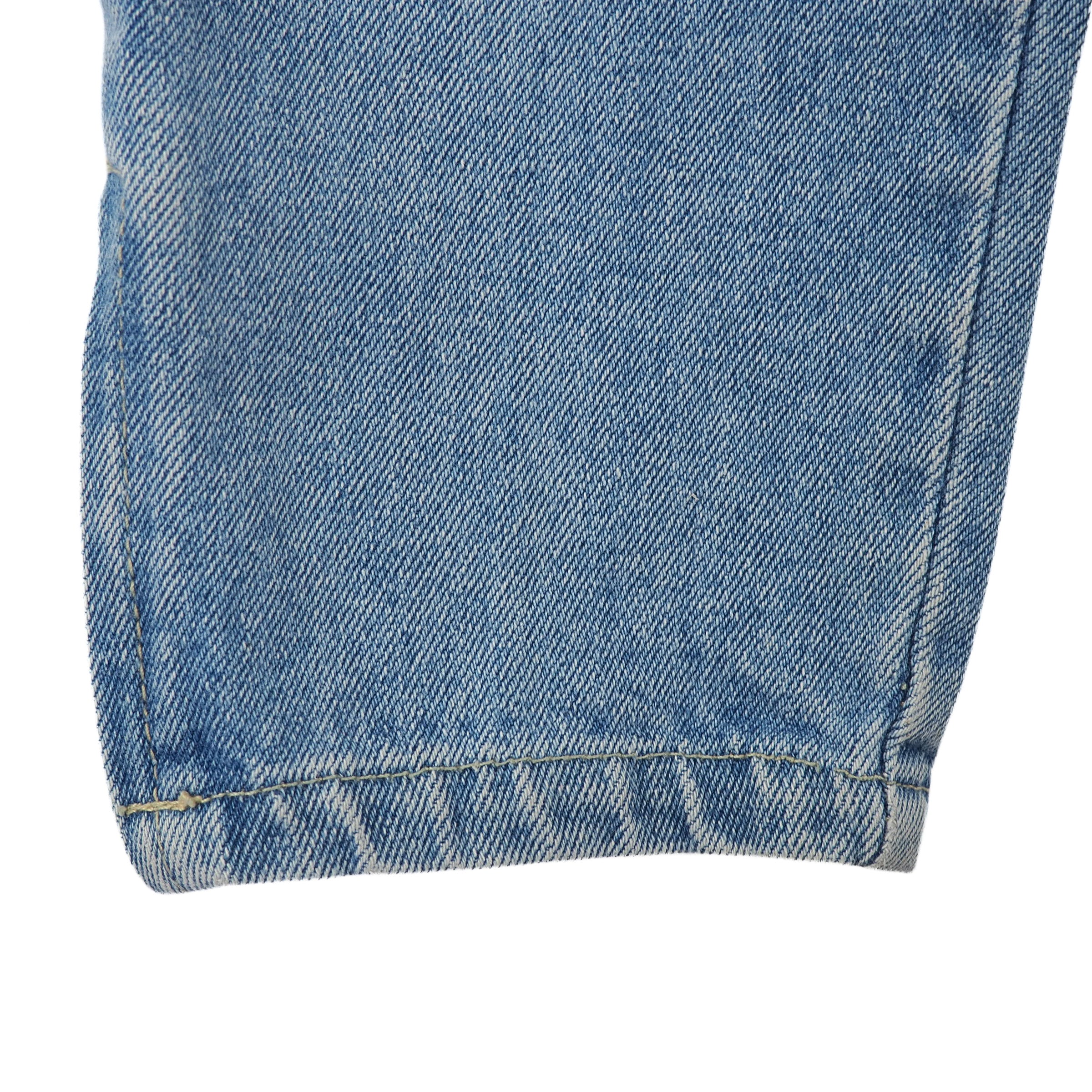 EJ Gitano 2pc Vintage Beaded Denim Canadian Tuxedo Shirt and Jeans Set