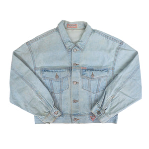 Guess Jeans by Georges Marciano 90s Vintage Denim Jean Jacket Womens Small