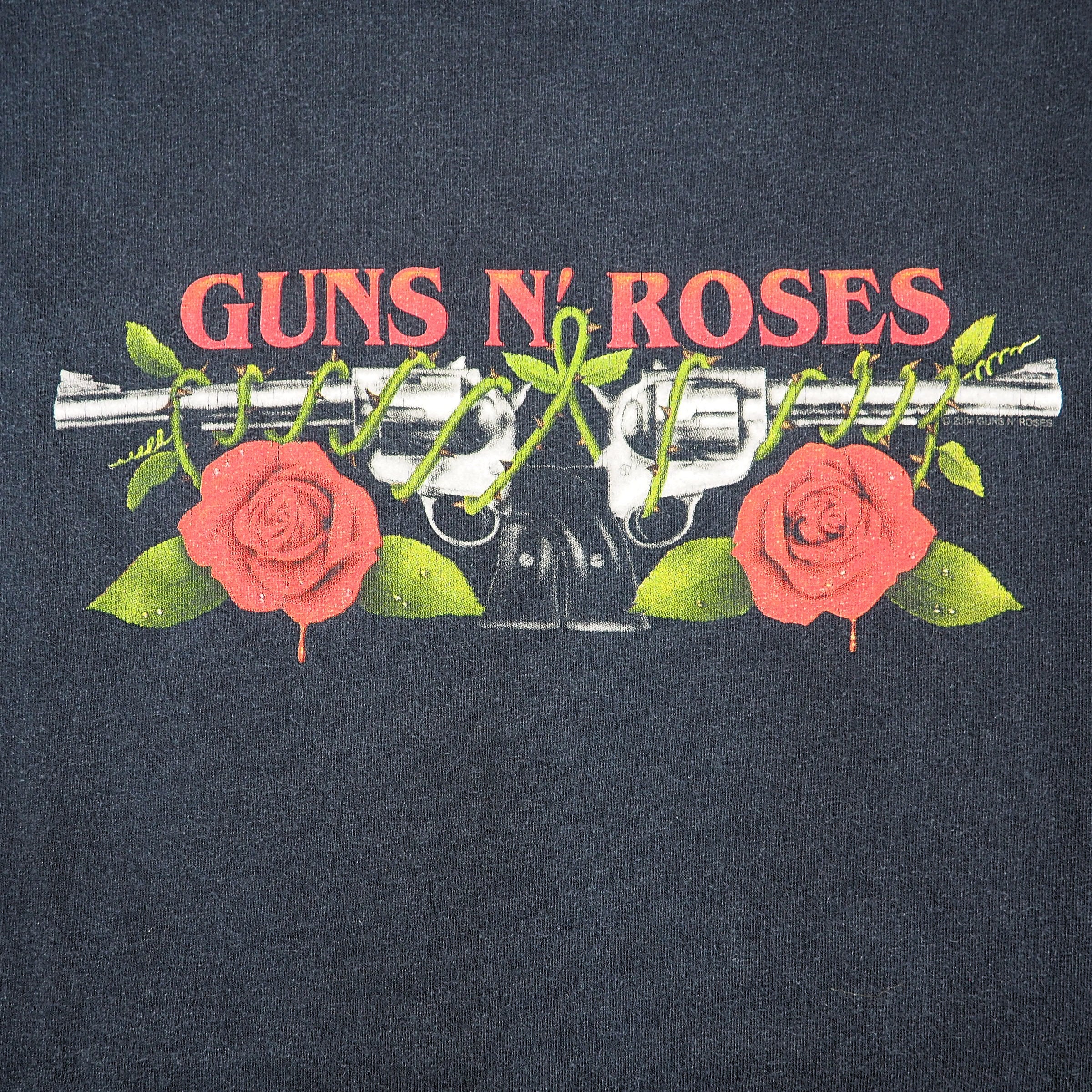 Guns N Roses Short Sleeved Band T-Shirt 100% Cotton Large