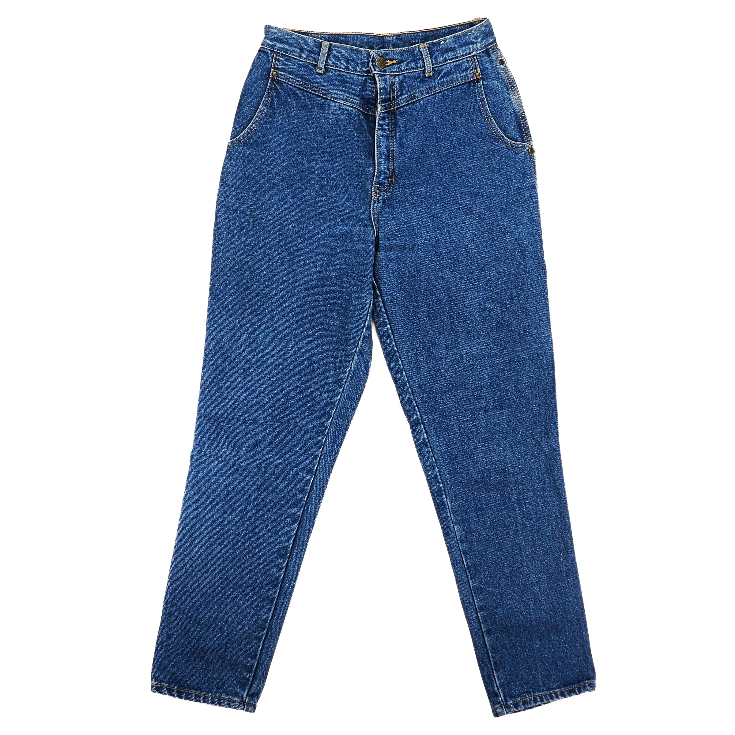 Jordache J-18 High Waist Blue Denim Mom Jeans Vintage 90s Size 10