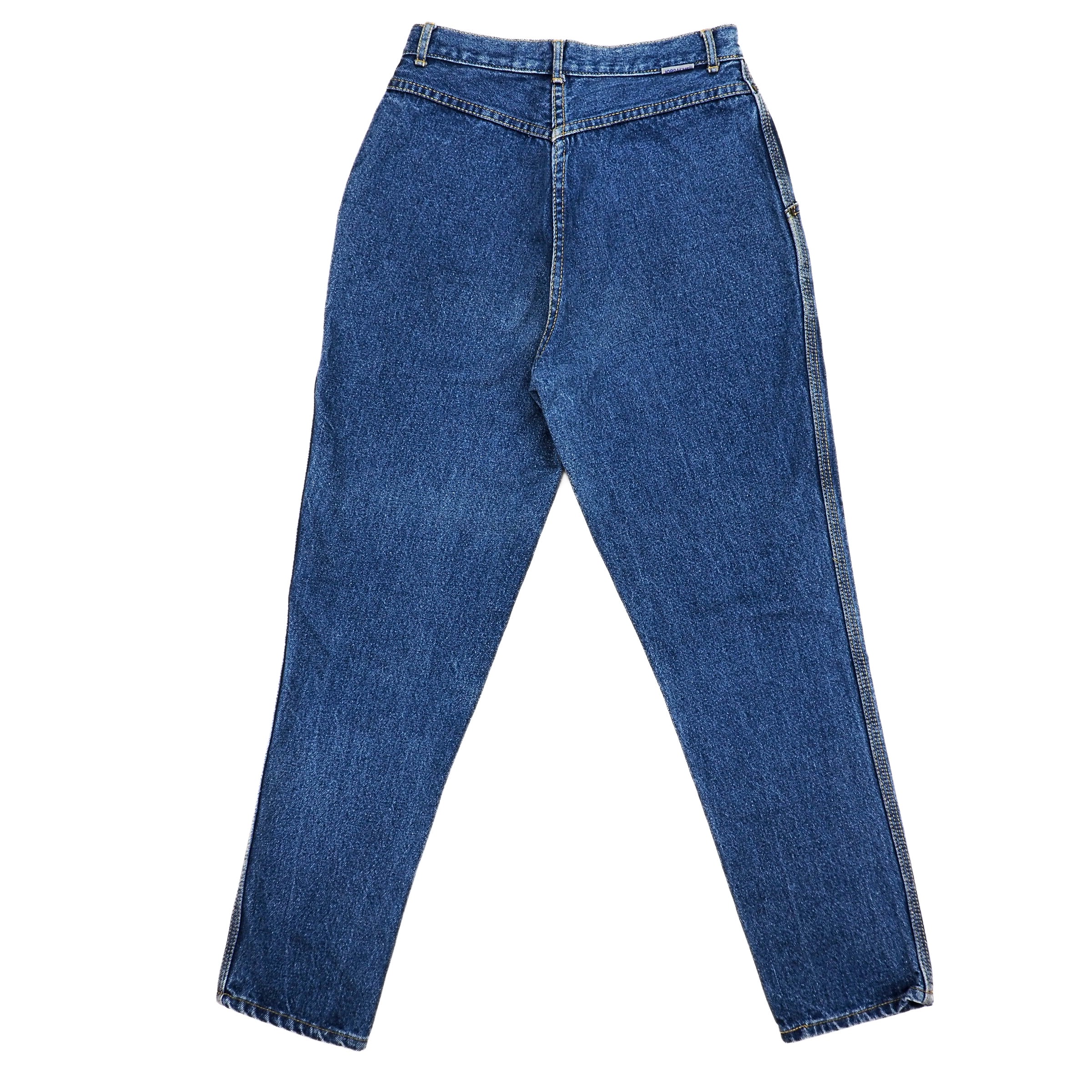 Jordache J-18 High Waist Blue Denim Mom Jeans Vintage 90s Size 10