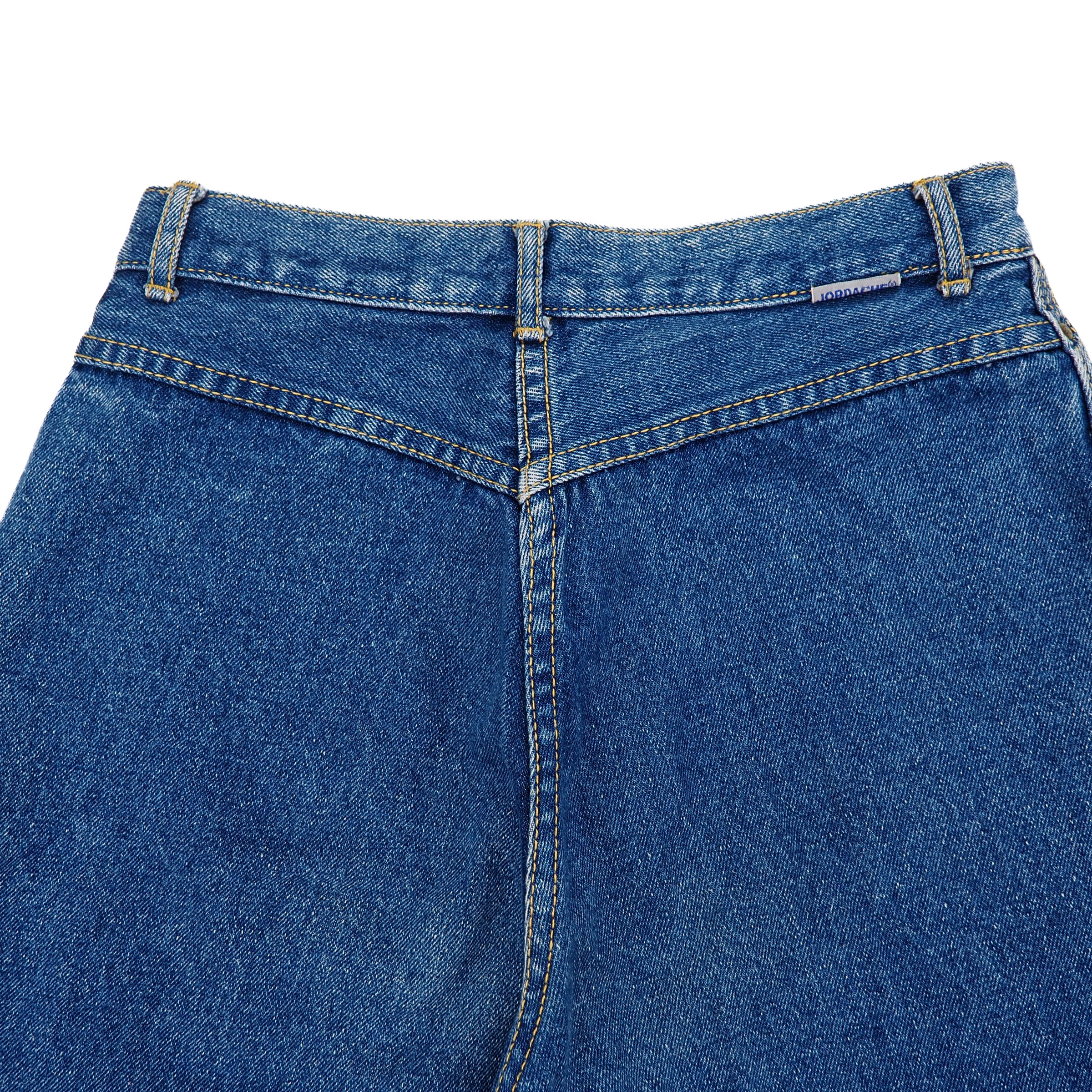 Jordache J-18 High Waist Blue Denim Mom Jeans Vintage 90s Size 10