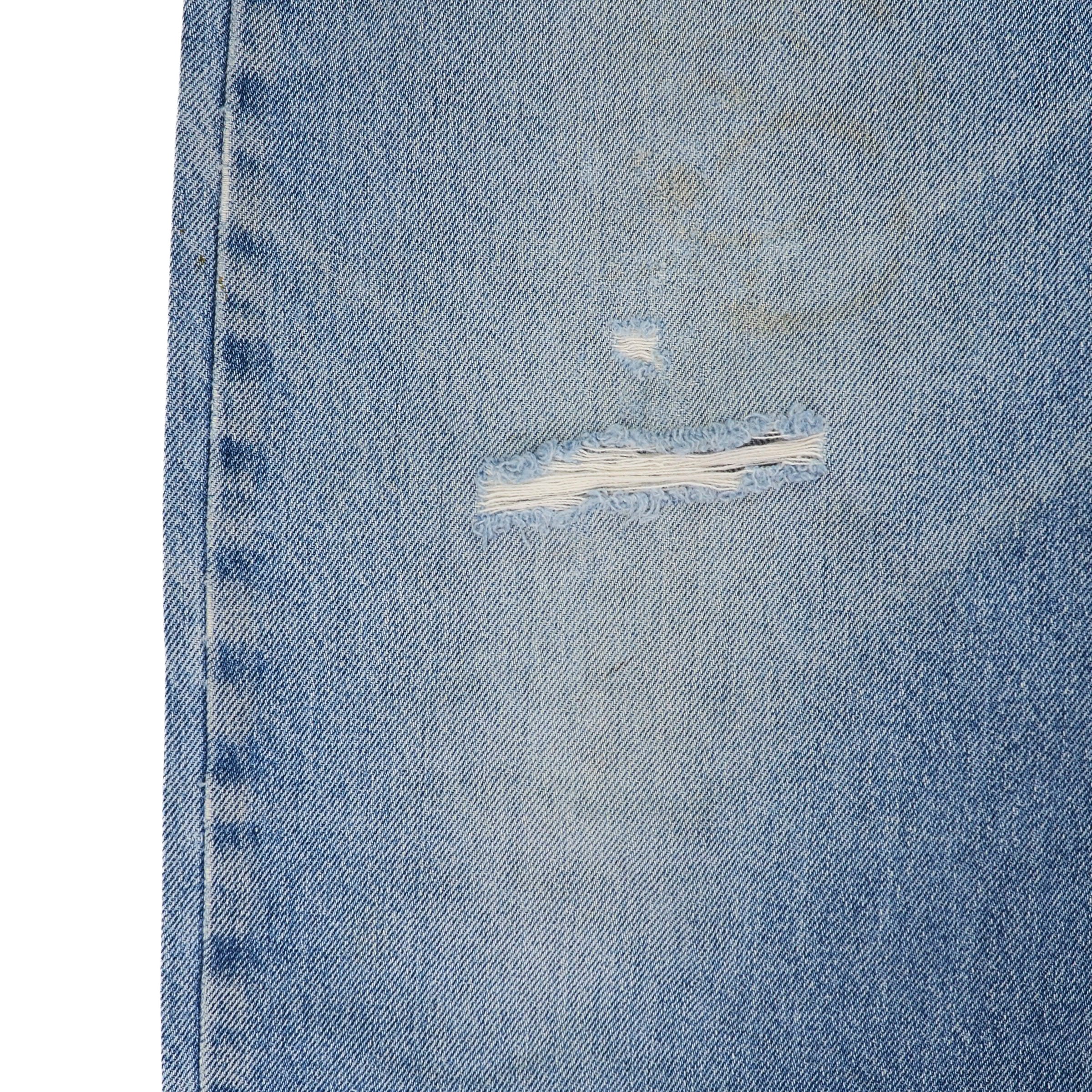L.L.Bean Double L Wide Leg Blue Denim Jeans Authentic 90s Vintage W40 L32