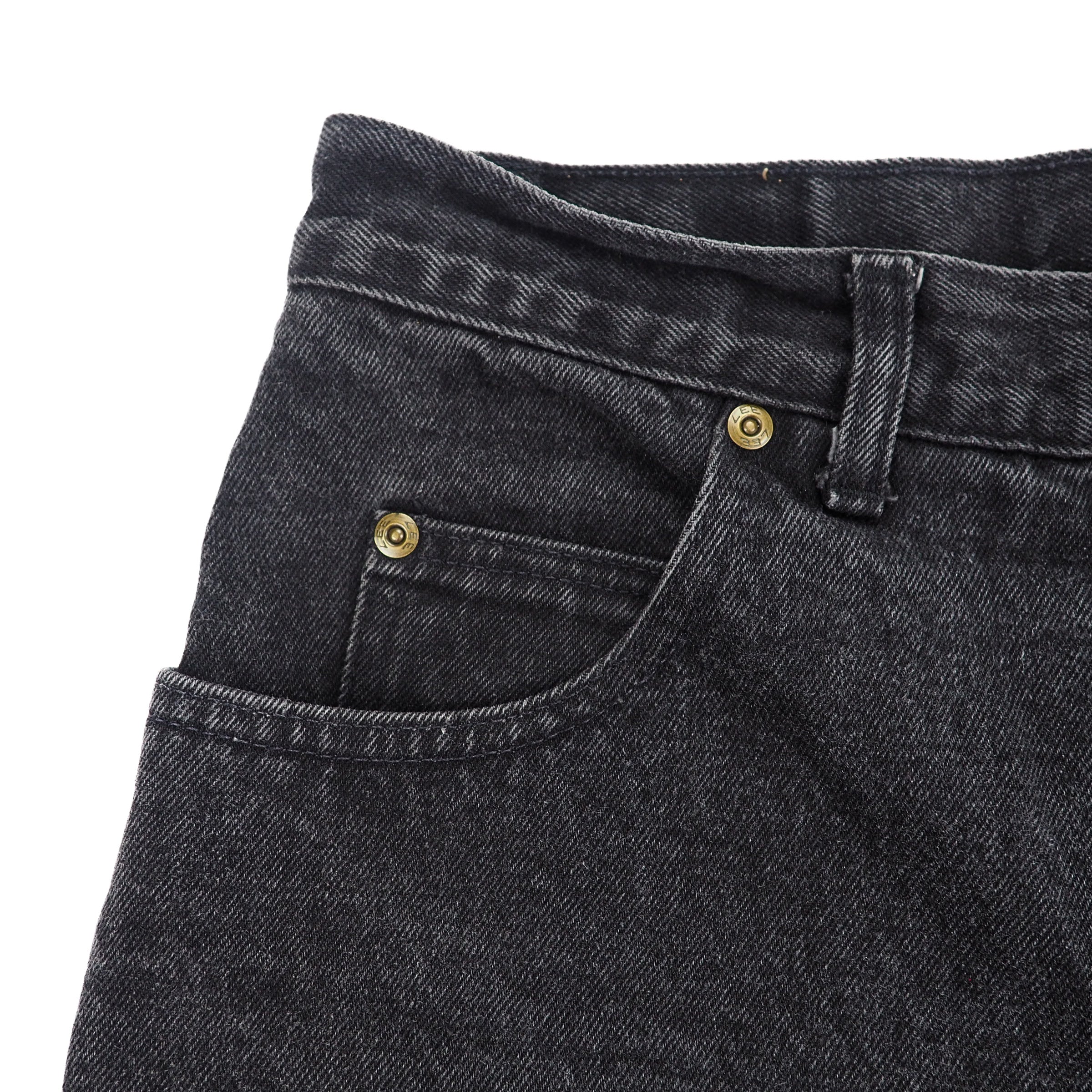 Lee Jeans 100% Cotton Black Denim Jeans Authentic 90s Vintage W32 L32