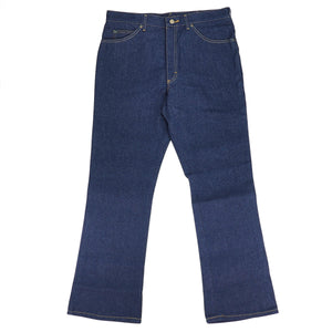 Lee Riders Raw Indigo Denim Jeans Authentic 80s Vintage W36 L31