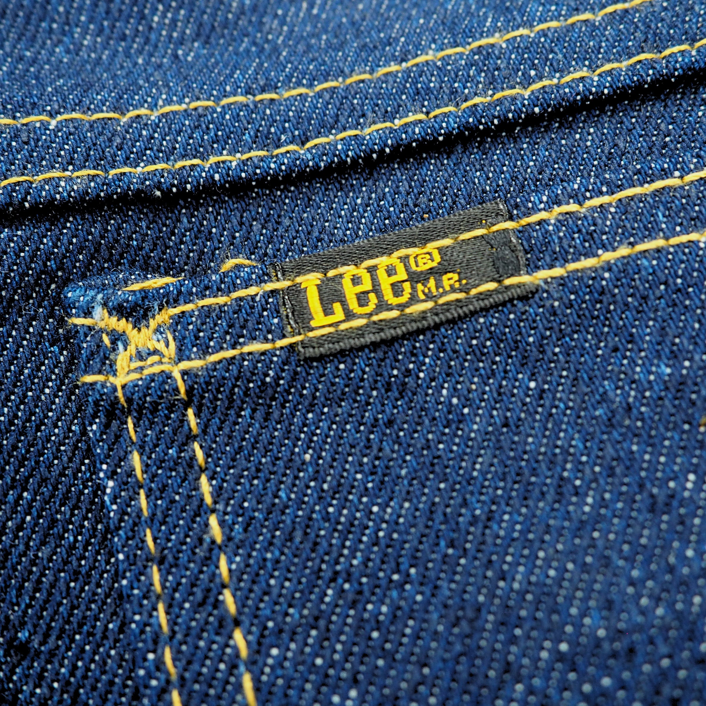 Lee Riders Raw Indigo Denim Jeans Authentic 80s Vintage W36 L31