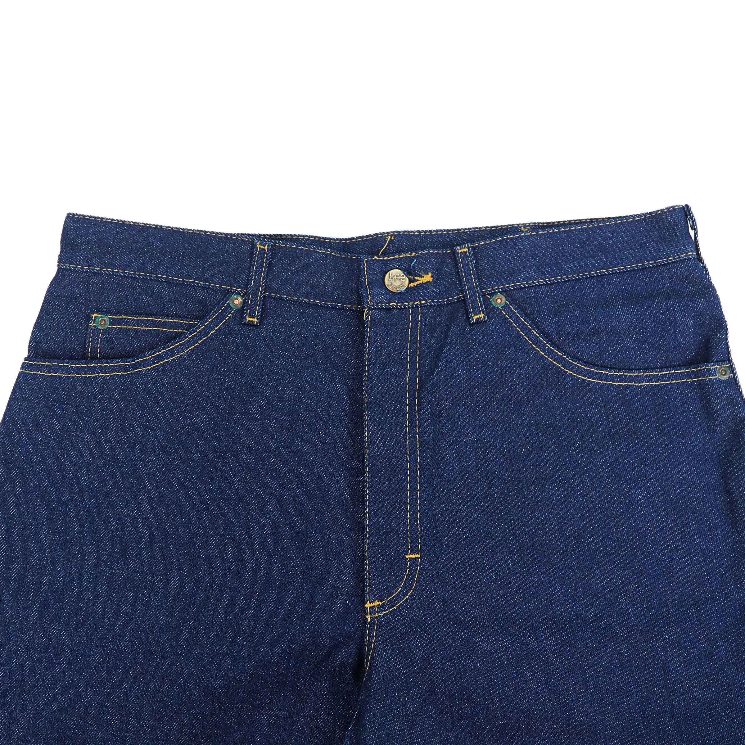 Lee Riders Raw Indigo Denim Jeans Authentic 80s Vintage W36 L31