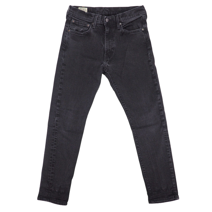 Black jeans on a white background