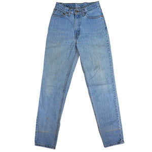 Levi's 512 Slim Fit Red Tab Blue Denim Jeans Authentic 90s Vintage W28