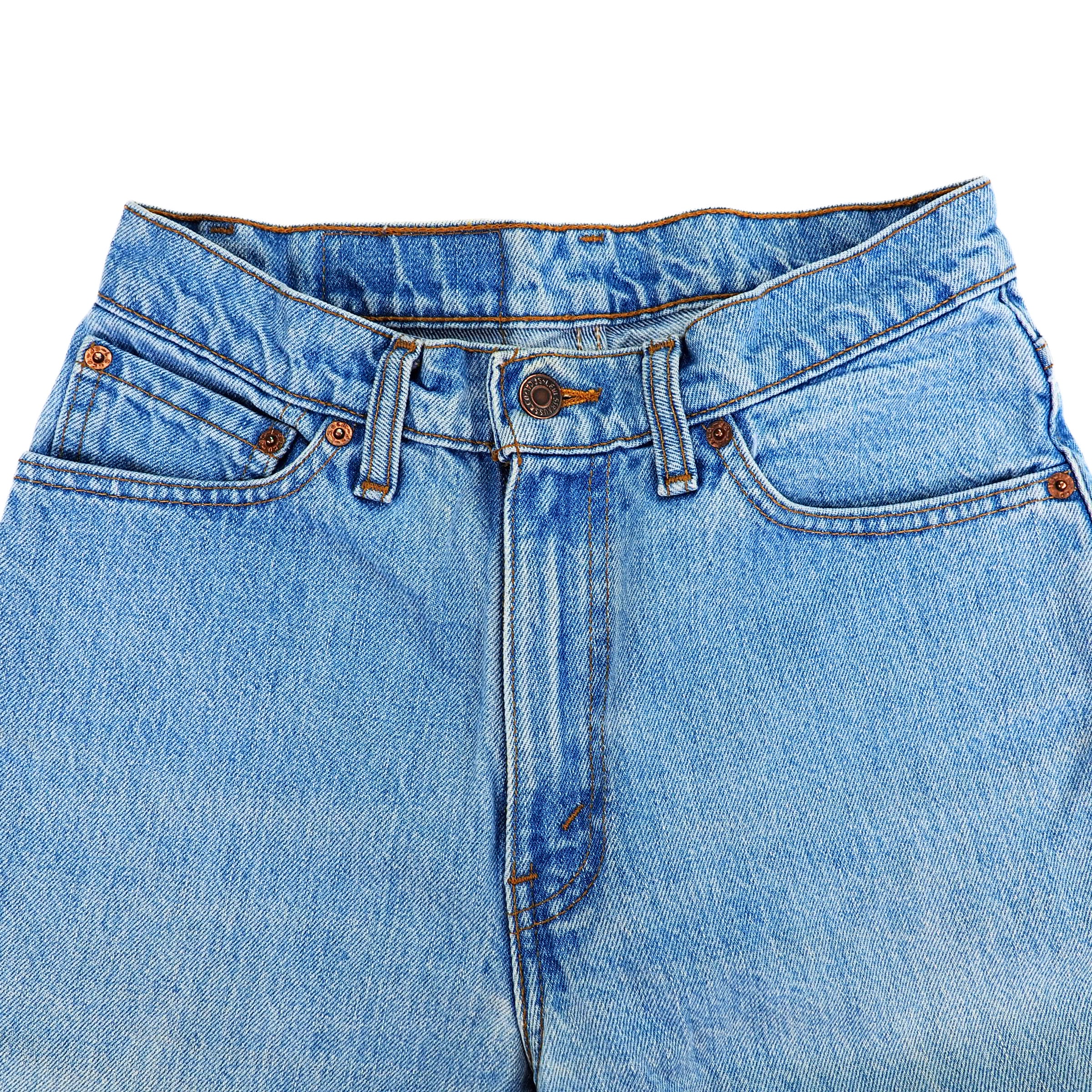 Levi's 512 Slim Fit Red Tab Blue Denim Jeans Authentic 90s Vintage W28