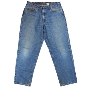 Levi's 535 Red Tab Blue Denim Jeans Authentic 90s Vintage Mens W38 L32