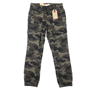 Levi's Woodland Camouflage Ripstop Jogger Pants 100% Cotton BNWT Kids 10-12 years
