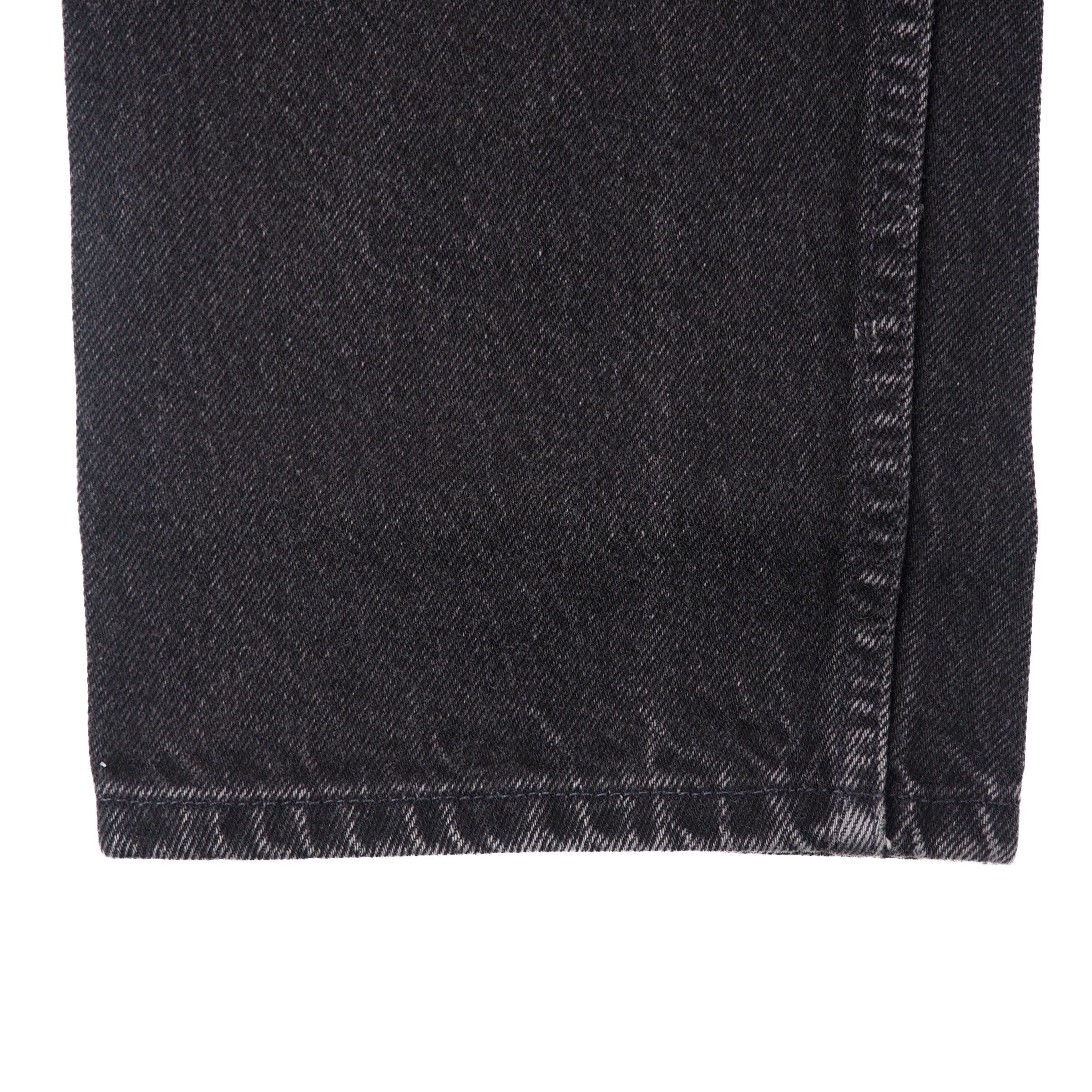 Levi's 516 Red Tab Black Denim Jeans Authentic 90s Vintage Mens W29 L32