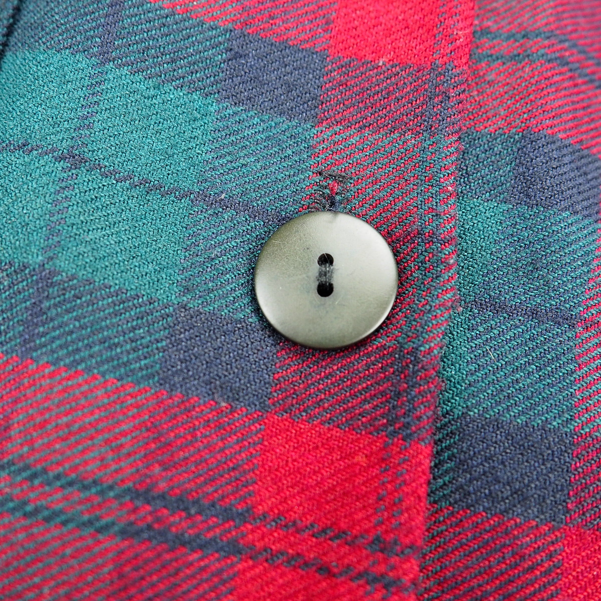 M Collection Pleated Plaid Lindsay Tartan Punk Schoolgirl Skirt Size 7 Small