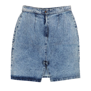Mariposa A Line Denim Skirt Authentic 90s Y2K Vintage Womens Size 13 W32