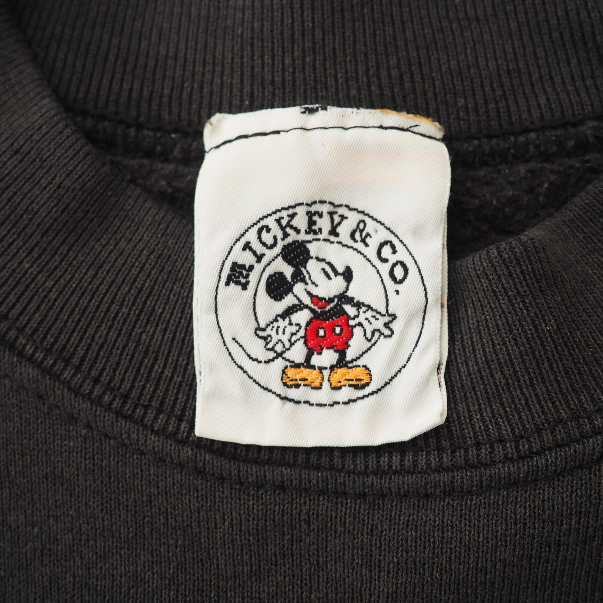 Mickey & Co. Vintage Mickey Mouse Crewneck Sweater Mens Large