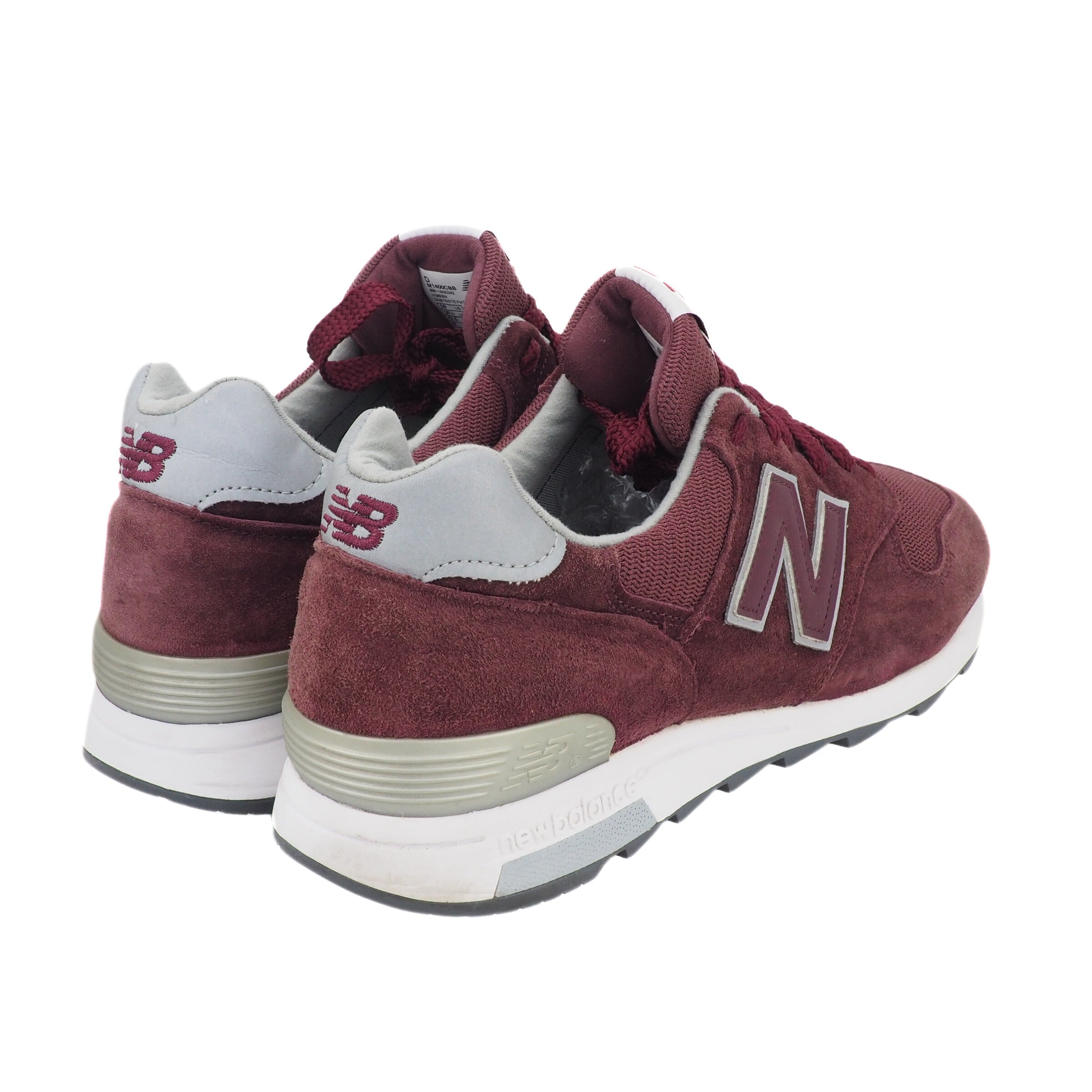 New Balance 1400 Made in USA M1400CBB Burgundy Mens US 9