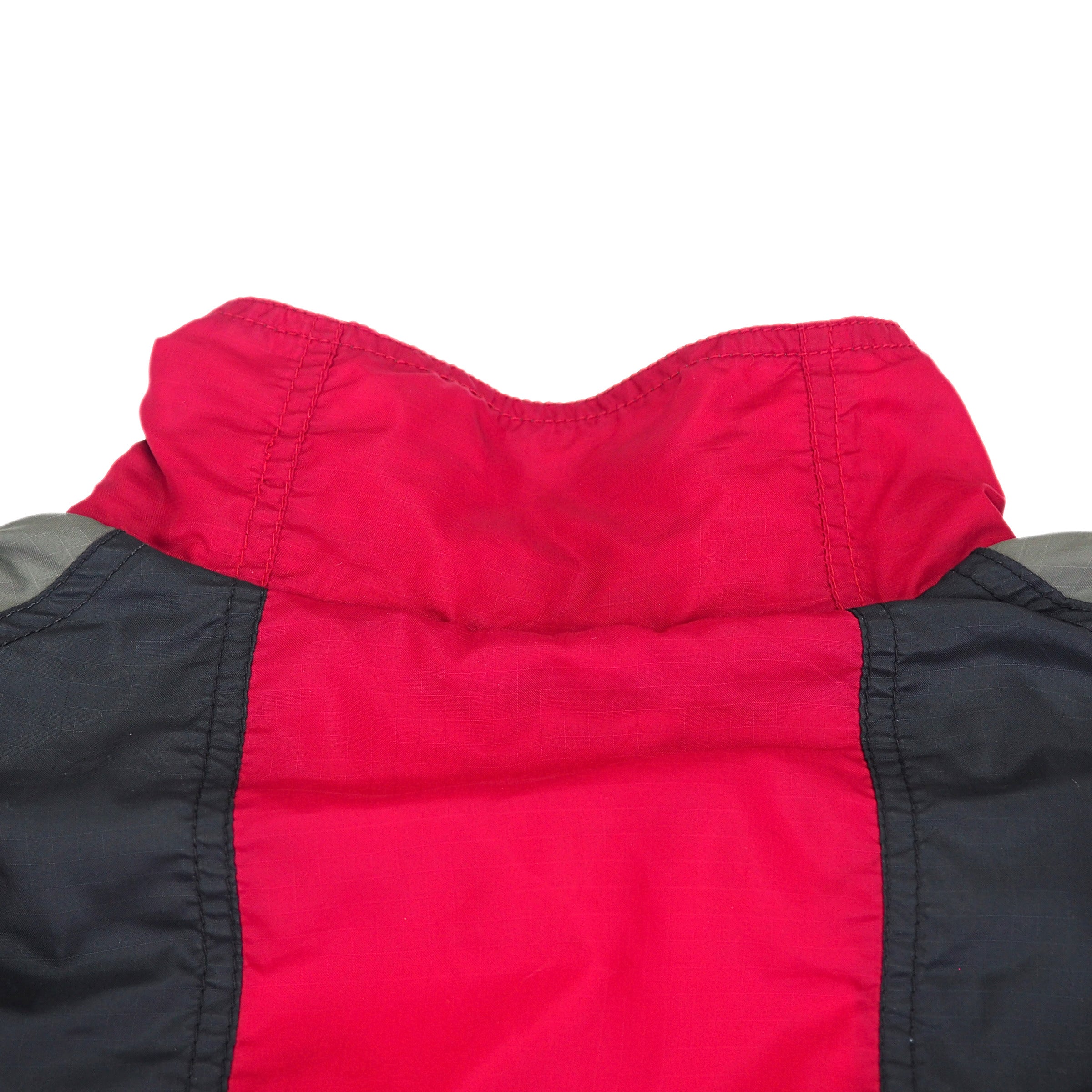 Nike Air Colour Block Full Zip Windbreaker Bred Jordan 90s Vintage Large