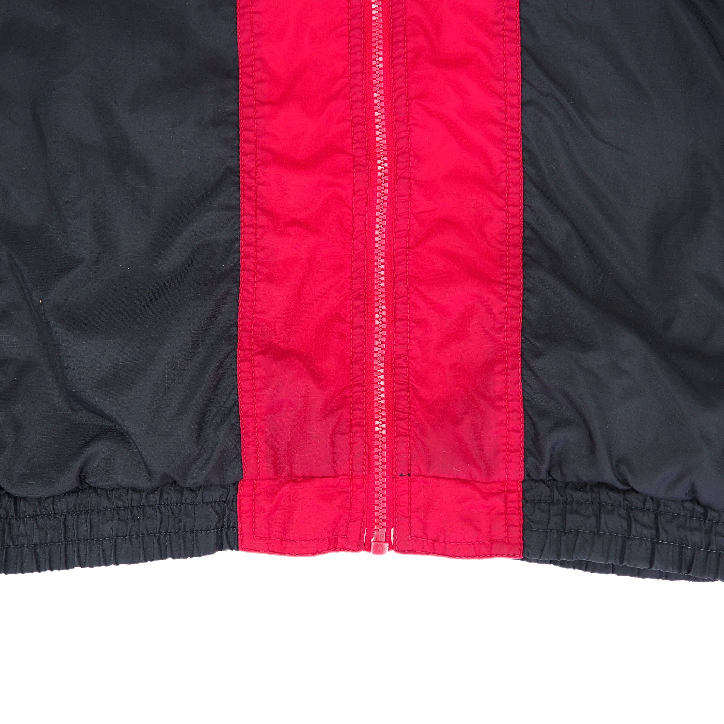Nike Air Colour Block Full Zip Windbreaker Bred Jordan 90s Vintage Large