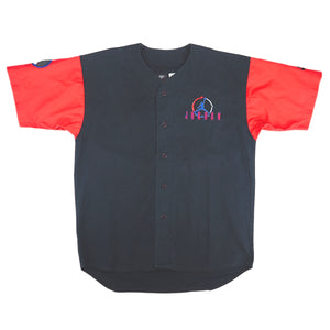 Nike Air Jordan VIII Baseball Style Jersey Bred Vintage 90s Small