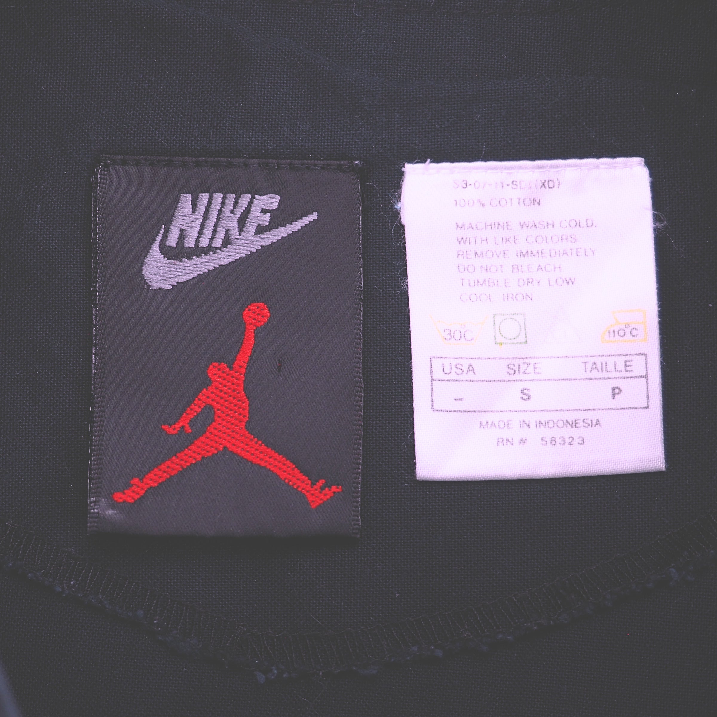 Nike Air Jordan VIII Baseball Style Jersey Bred Vintage 90s Small
