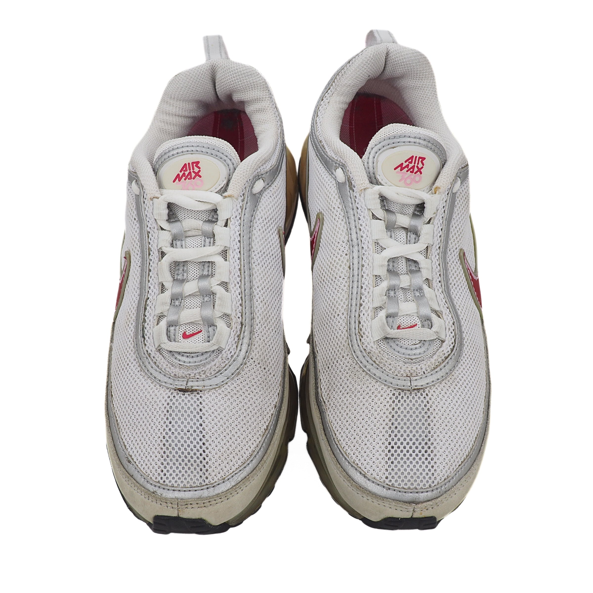 Nike Air Max 360 II 315410-161 White Pink Red Womens US 7.5