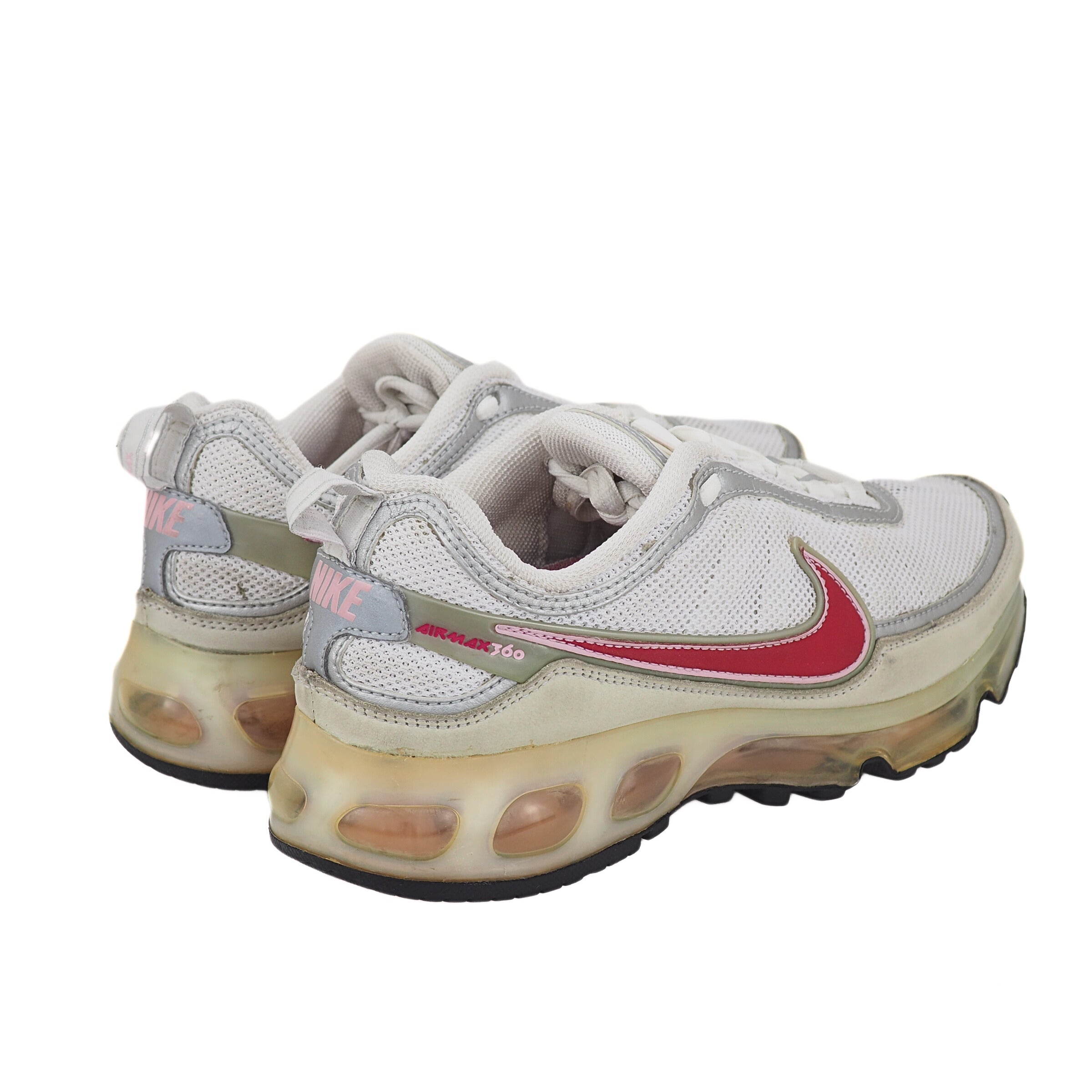 Nike Air Max 360 II 315410-161 White Pink Red Womens US 7.5
