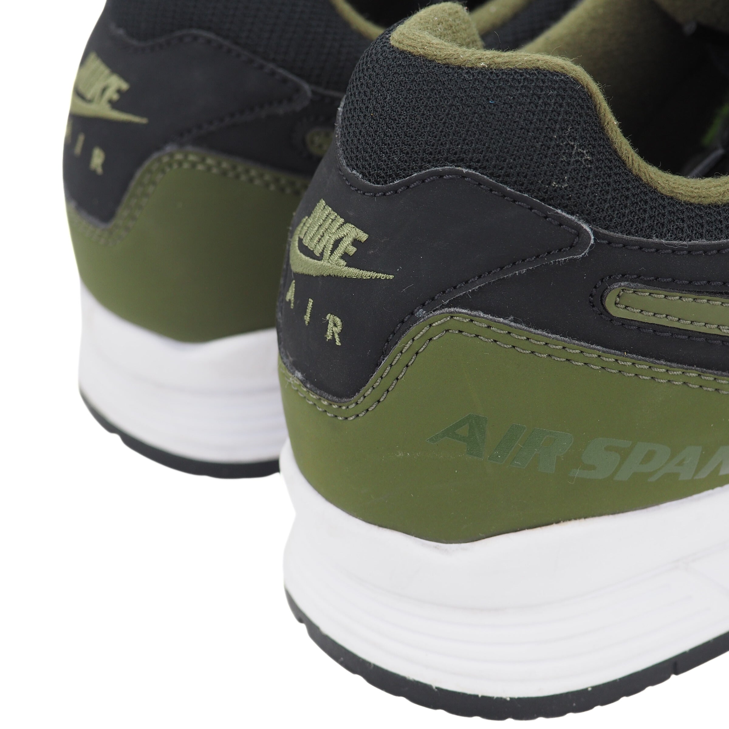 Nike Air Span 2 AH8047-011 Black Olive Canvas Mens US 10