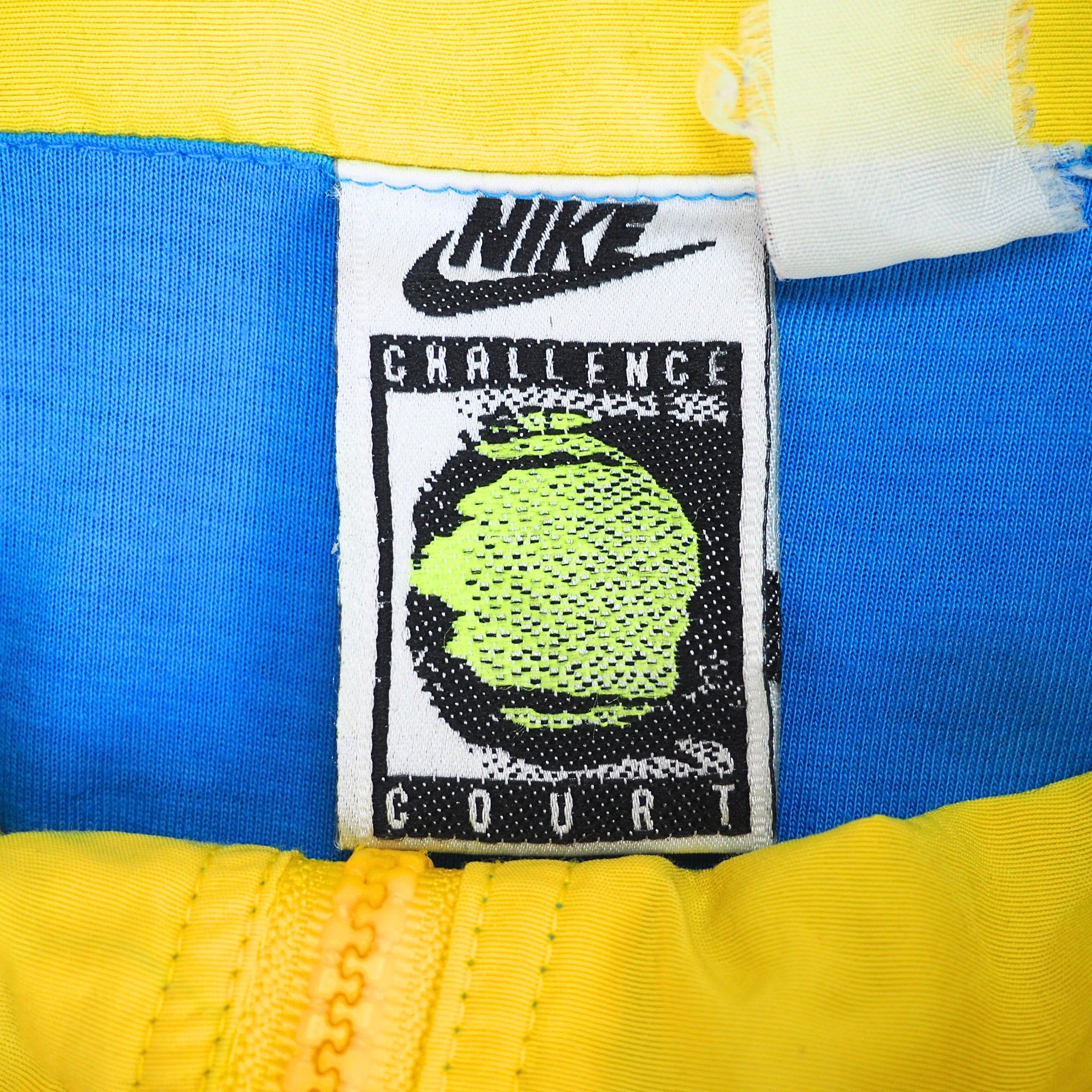 Nike Andre Agassi Challenge Court Tennis Windbreaker Jacket Vintage 90s Large