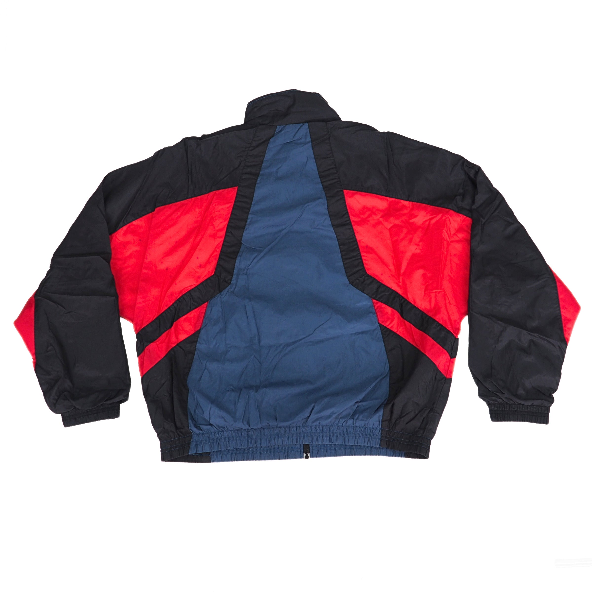 Nike Colour Block Full Zip Windbreaker Jacket Vintage 90s Large