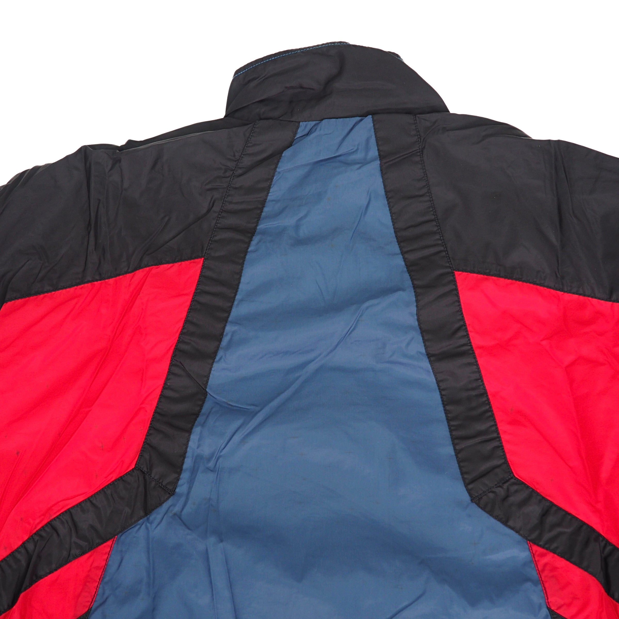 Nike Colour Block Full Zip Windbreaker Jacket Vintage 90s Large