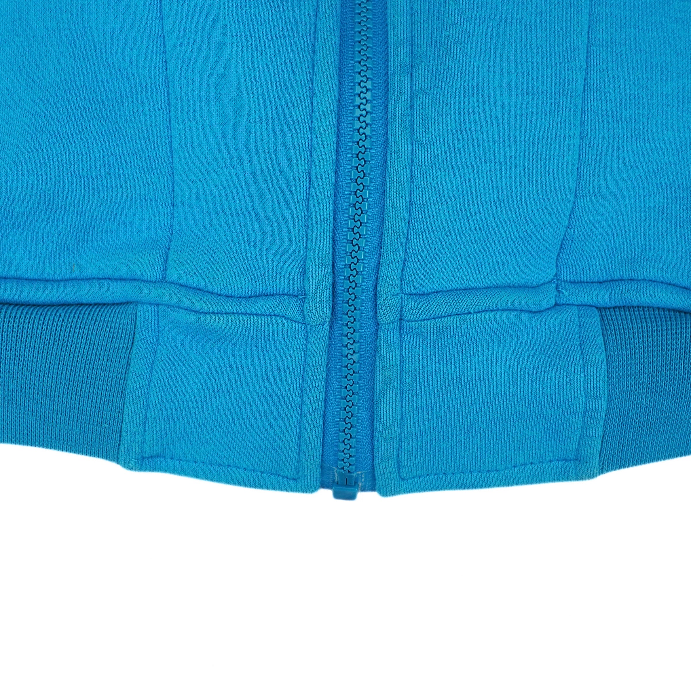 Nike Full Zip Track Jacket Vintage 80s 90s Laser Blue Large