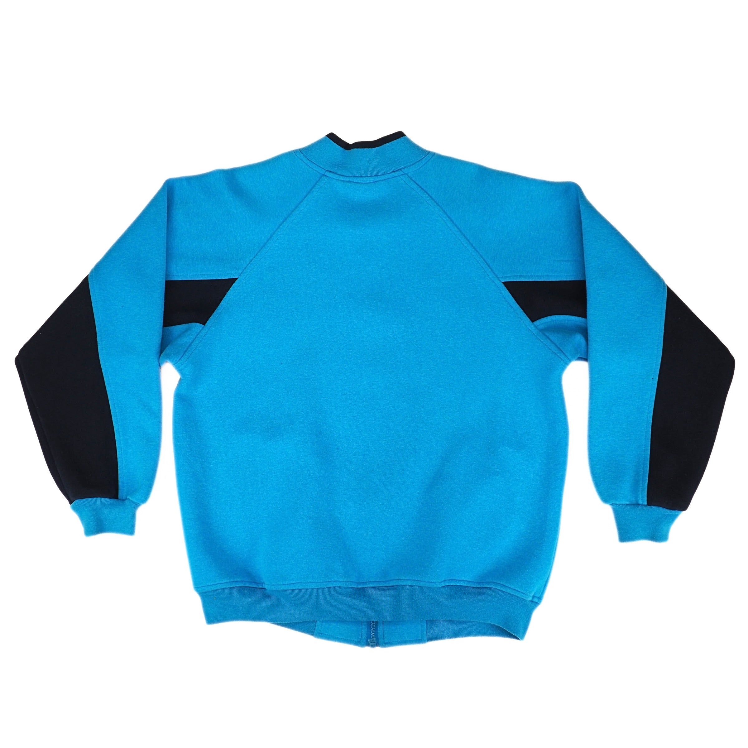Nike Full Zip Track Jacket Vintage 80s 90s Laser Blue Large