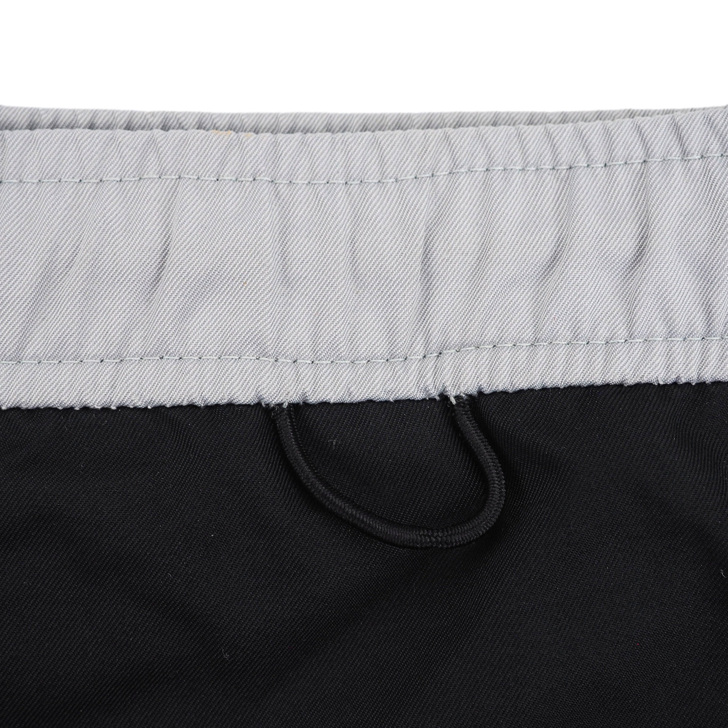 Nike Silver Tag Board Shorts Black Grey Vintage Y2K Large